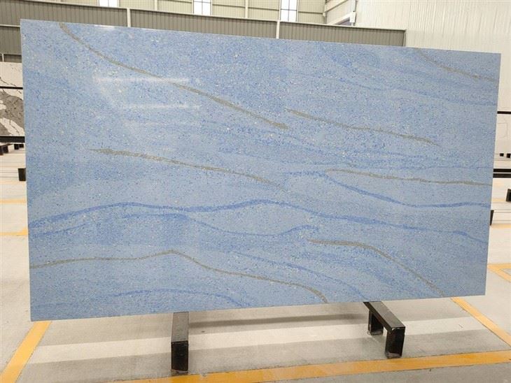blue quartz countertop slabs