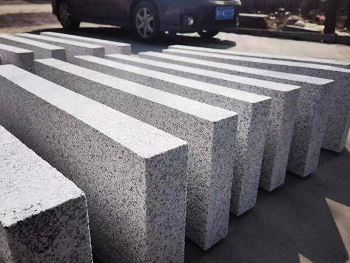 White Granite Steps